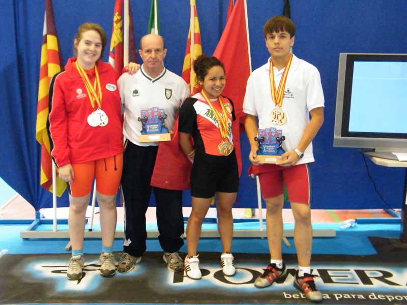Nueve medallas para nuestros levantadores en el Campeonato de Espa&ntilde;a Sub 17
